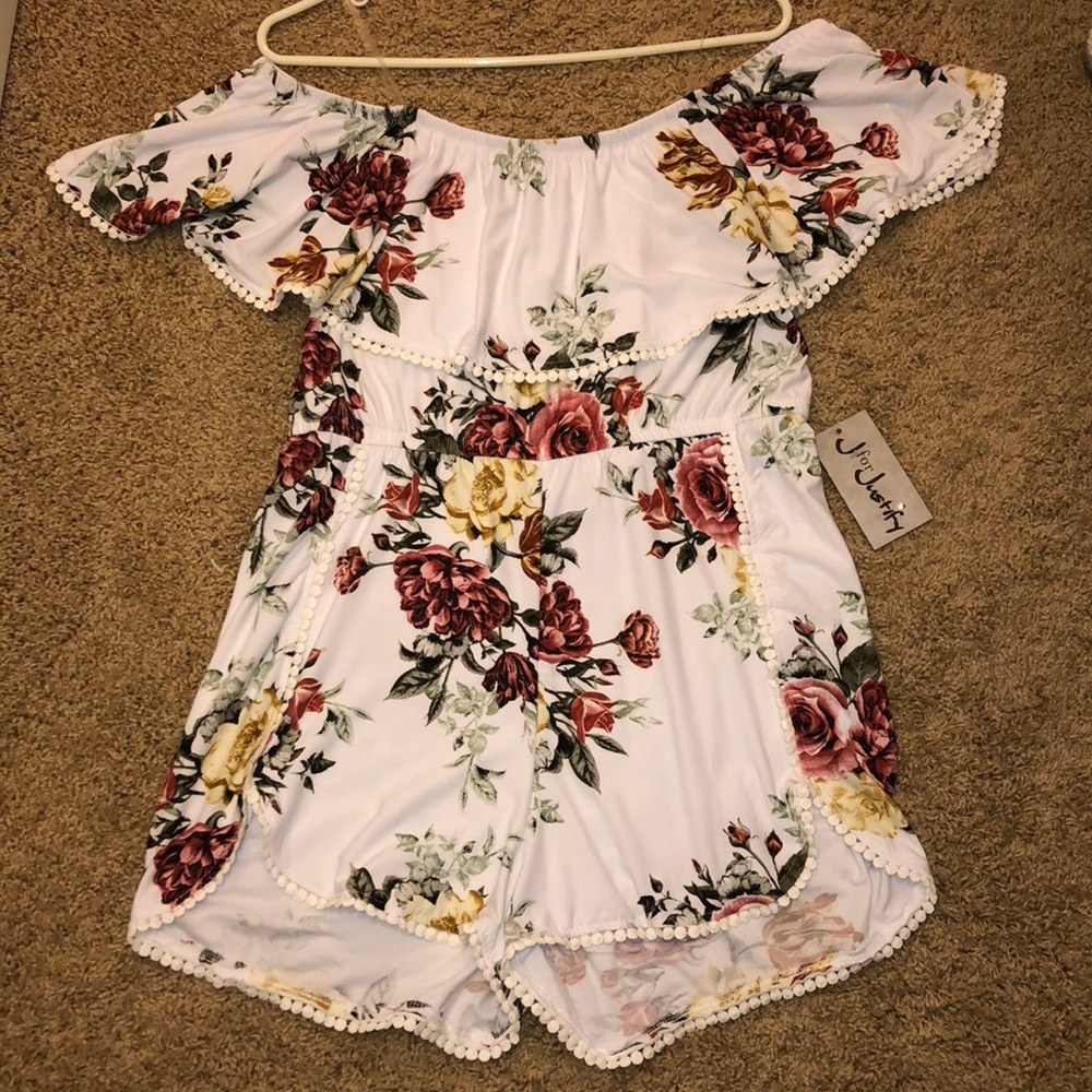 Off the shoulder Romper